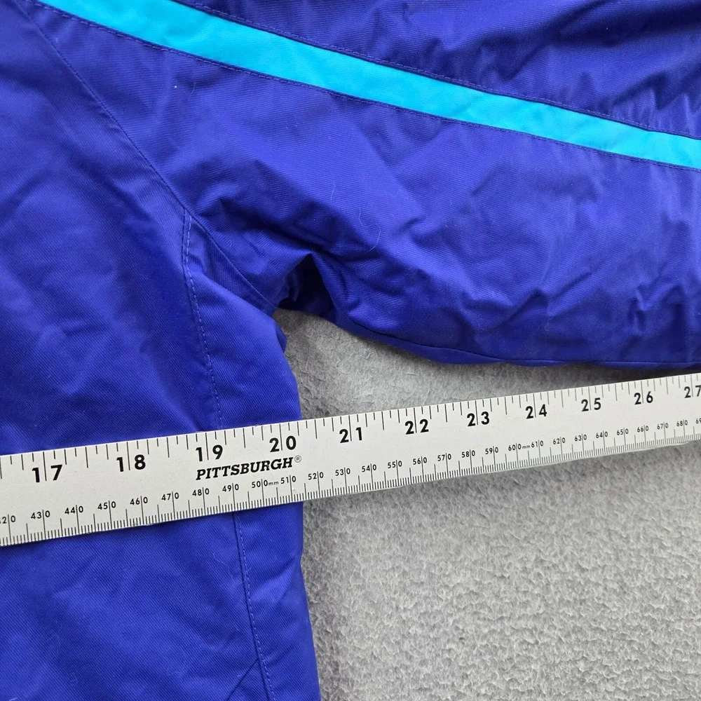Columbia Boy Jacket XL‎ Blue Hooded Omni Heat Out Grown Pockets Full Zip